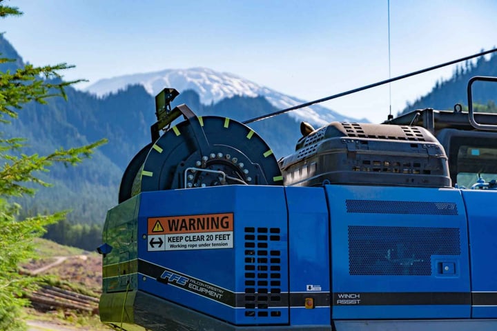 Winch Assist & Forestry Winches HeavyDuty Logging Winch, Portable Hydraulic Winches